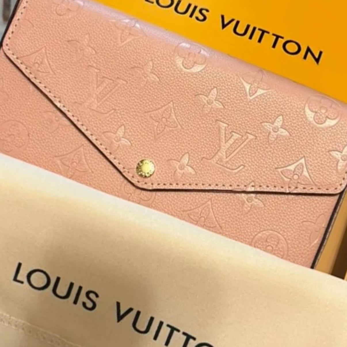 ‘LV’ Crossover Bag